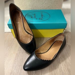 Jack Rogers Ballet Flat with Scallop Detail
